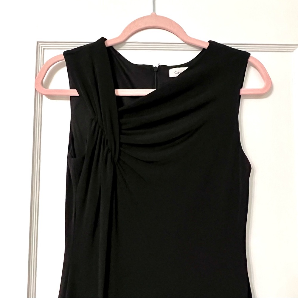 Calvin Klein Sleeveless Sheath LBD - Picture 3 of 7